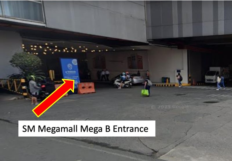 megamall B entrance